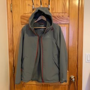 LLbean women’s stormfleece jacket size L